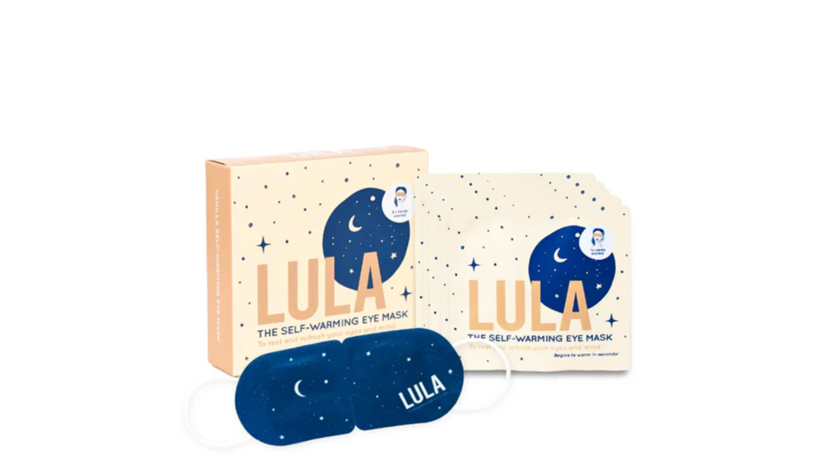 Lula Self-Warming Vanilla Eye Mask