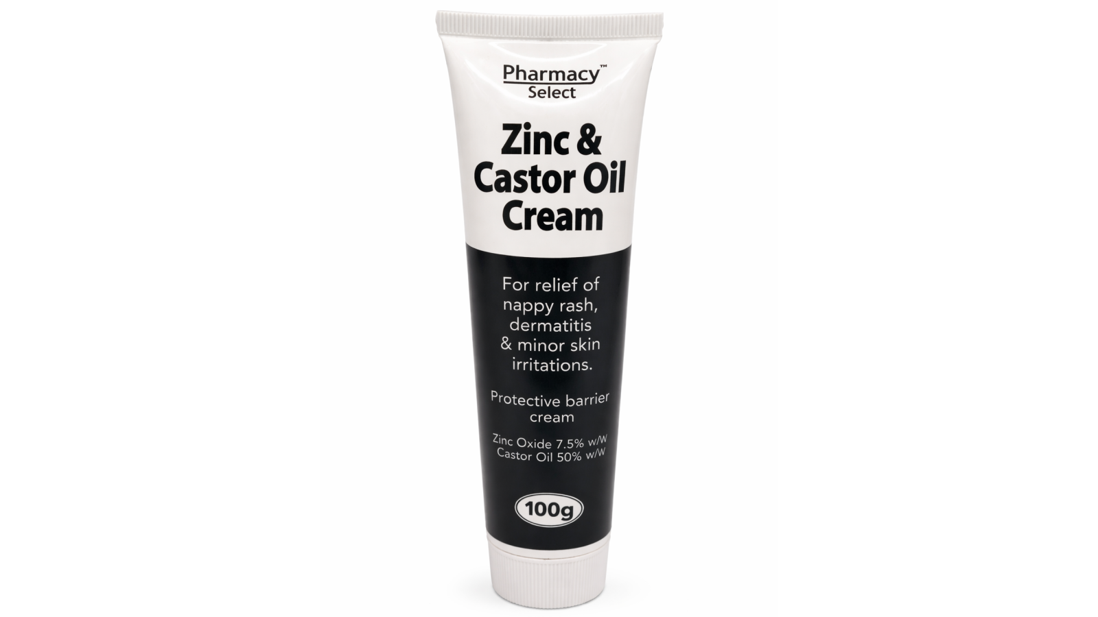 Pharmacy Select 100g Zinc and Castor Oil Cream