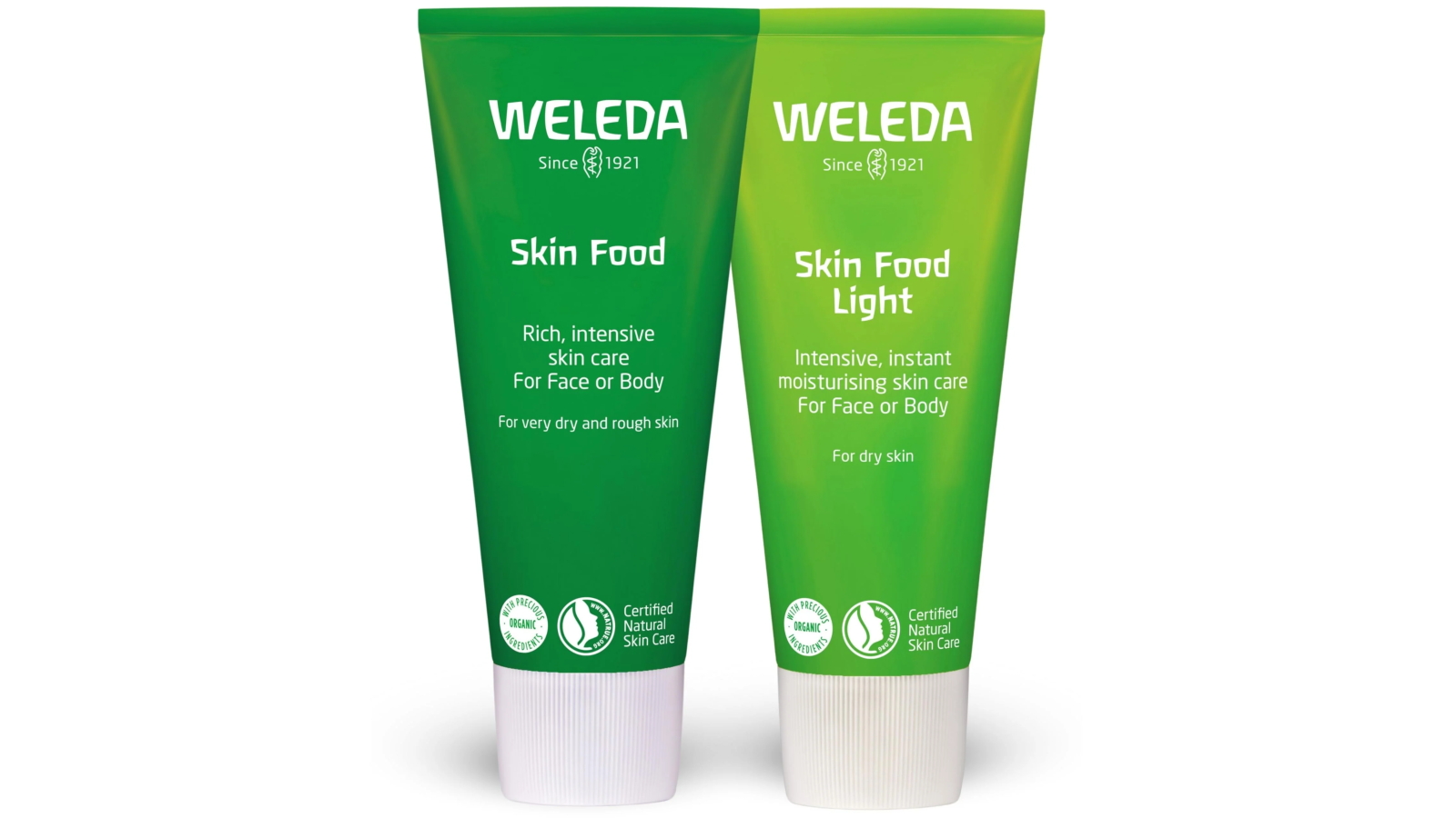 Weelda Skin Food Lover Pack for Dry and Rough Skin - 2 x 75ml