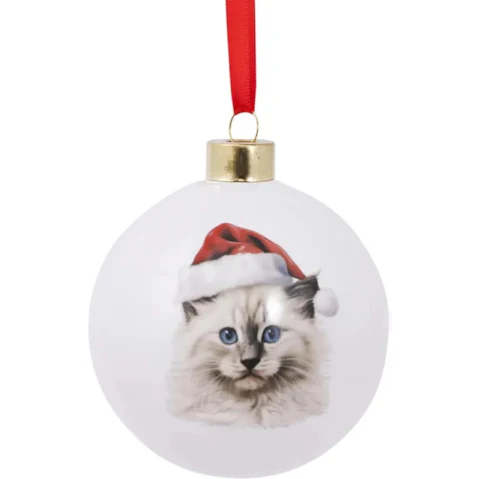 Splosh Christmas Cats Round Bauble