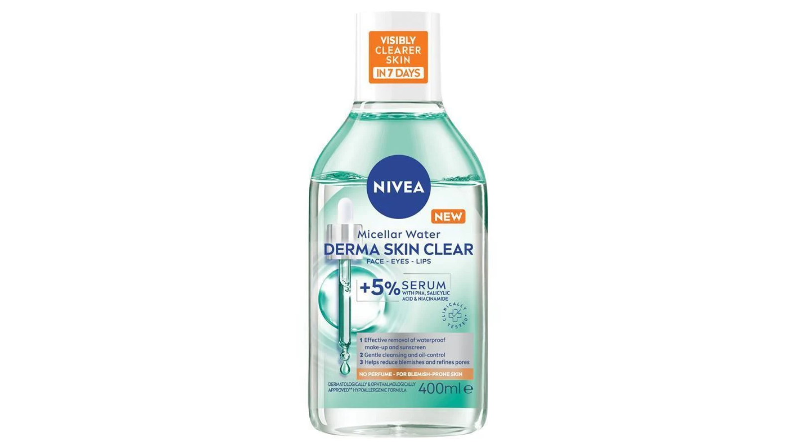 Nivea Derma Skin Clear Micellar Water - 400ml