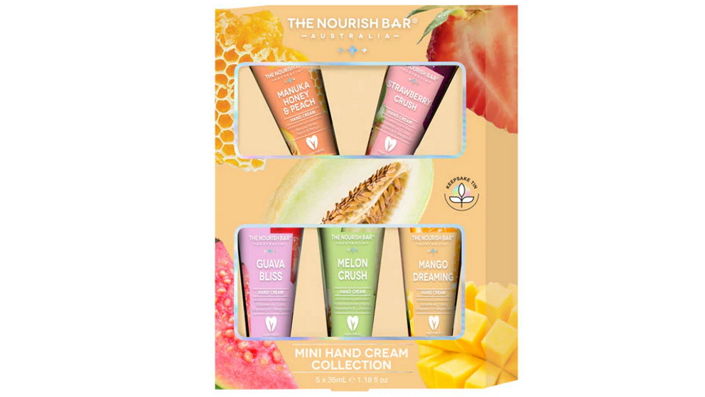 The Nourish Bar 5-Piece Hand Cream Set
