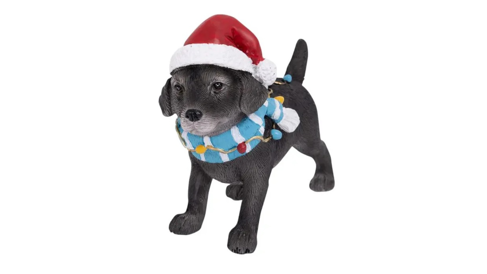 Splosh Festive Tree Lights Dog Christmas Ornament - 10cm