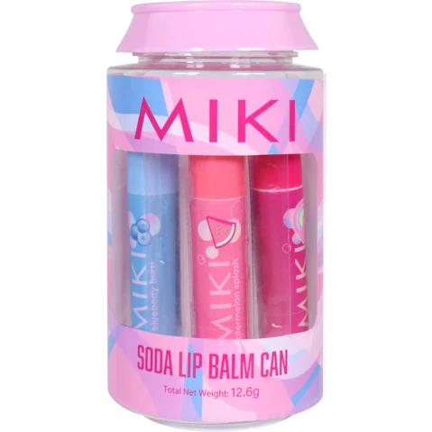 Miki Soda Lip Balm for Moisturised and Soft Lips - 3.5g