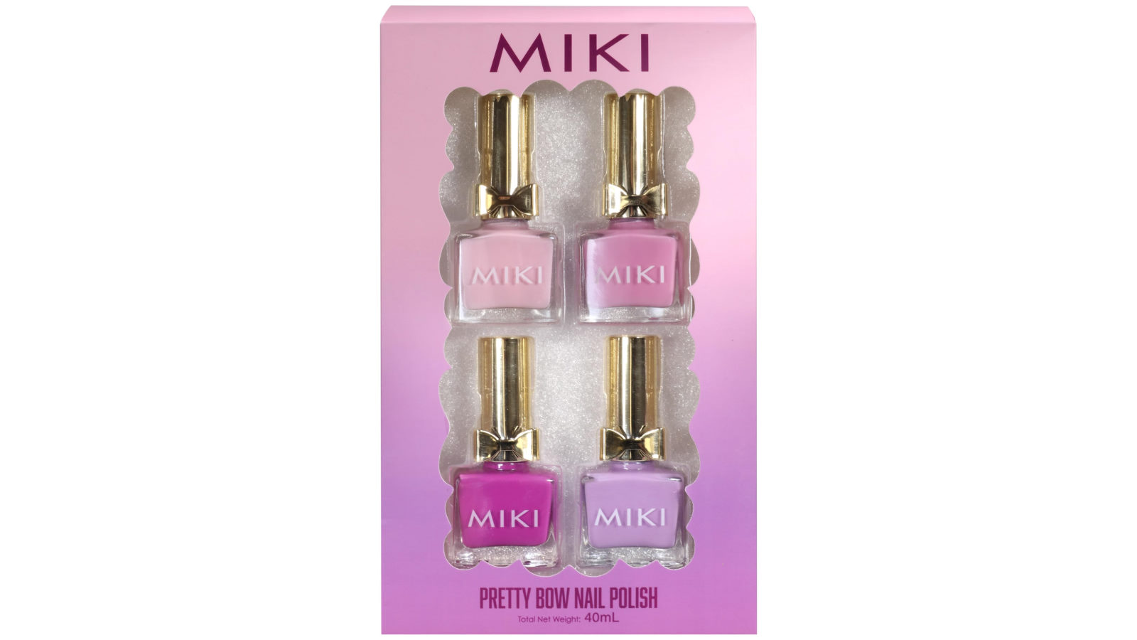 Miki Pretty Bow Nail Polish