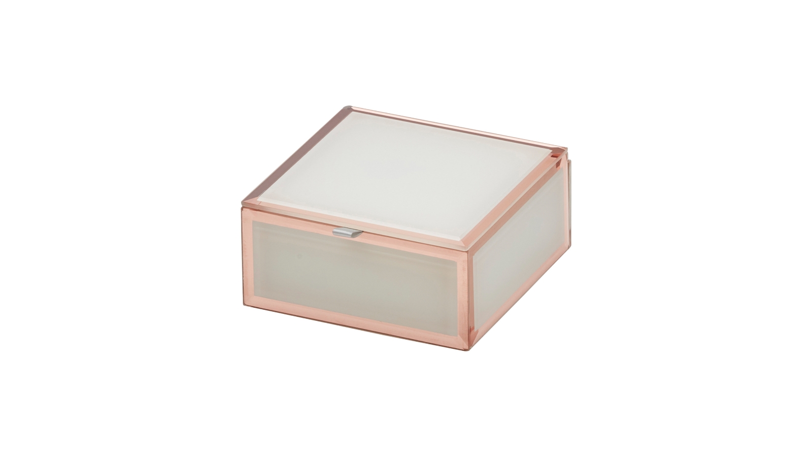 SARA White/Rose Gold Small Jewellery Box