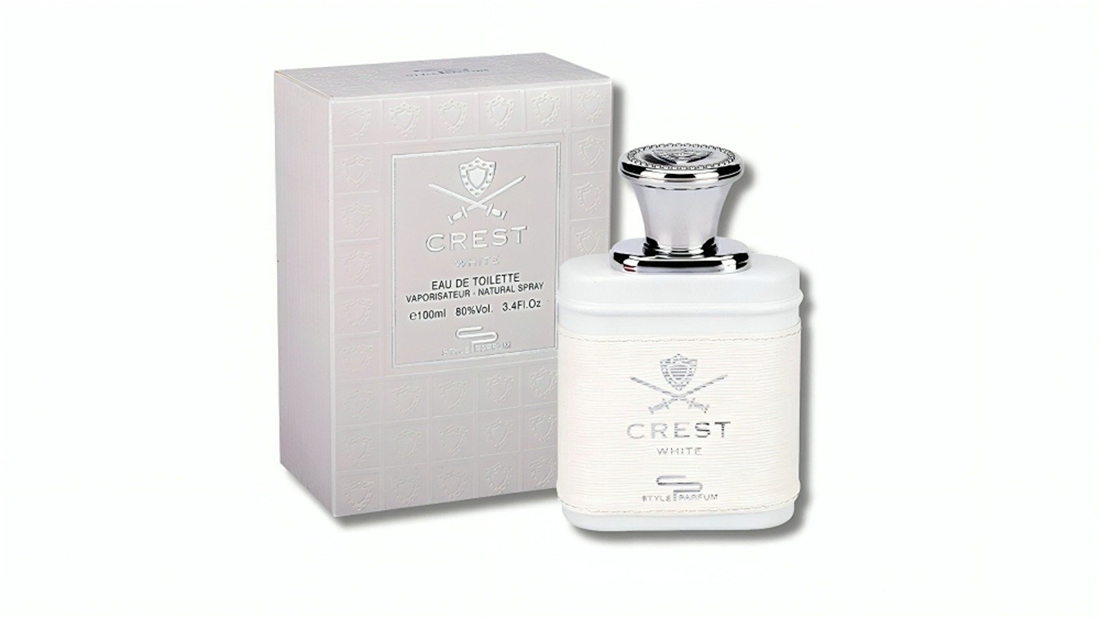 Cosmo Designs Crest White EDT for Men - 100ml