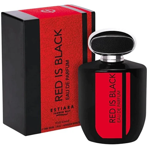 Estiara Red is Black EDT for Men - 100ml