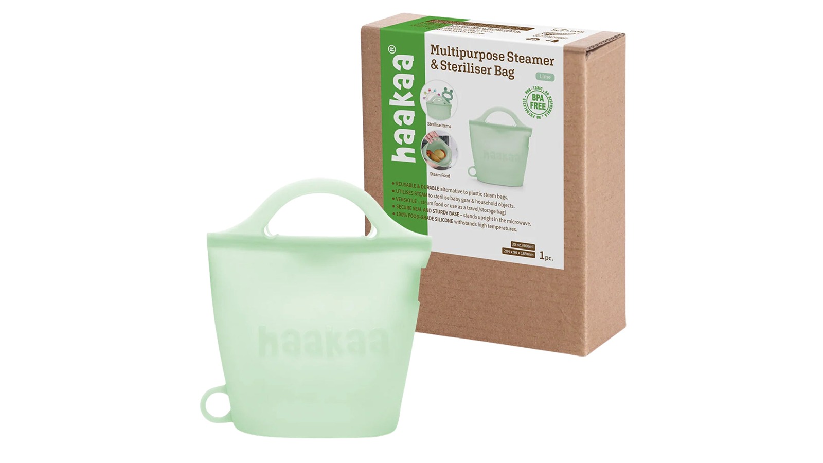 Haakaa Multi-Purpose Steamer and Steriliser Bag