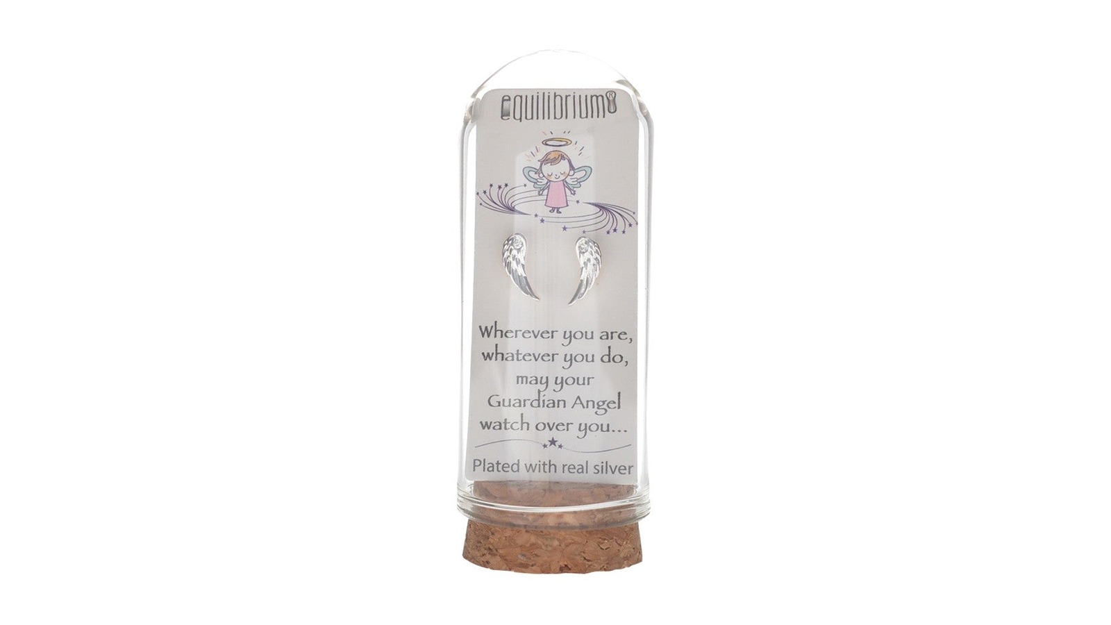 Equilibrium with Love Guardian Angel Earring