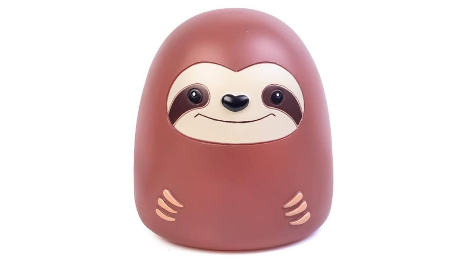 Smooshos Pal Sloth Colour Changing LED Table Lamp - 15cm
