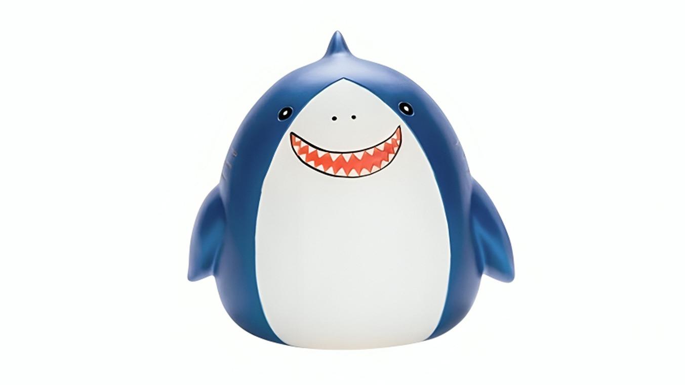 Smooshos Pal Shark Squishy Silicone LED Table Lamp