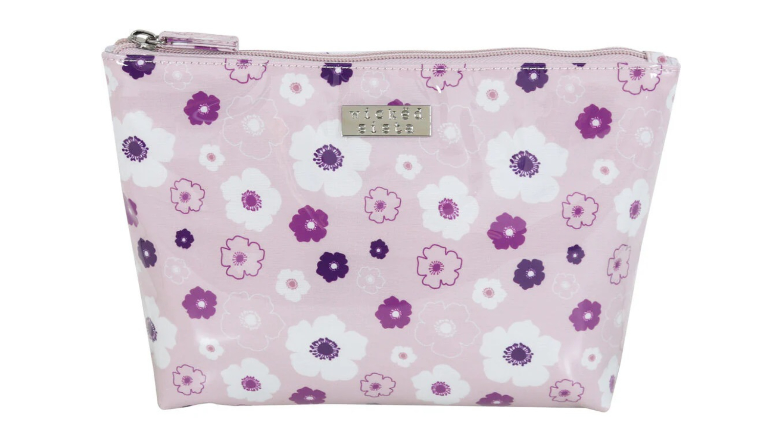 Wicked Sista Medium Season Floral Soft A Line Cosmetic Bag