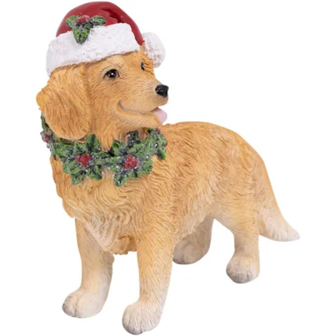 Splosh Holly Dog Christmas Ornament