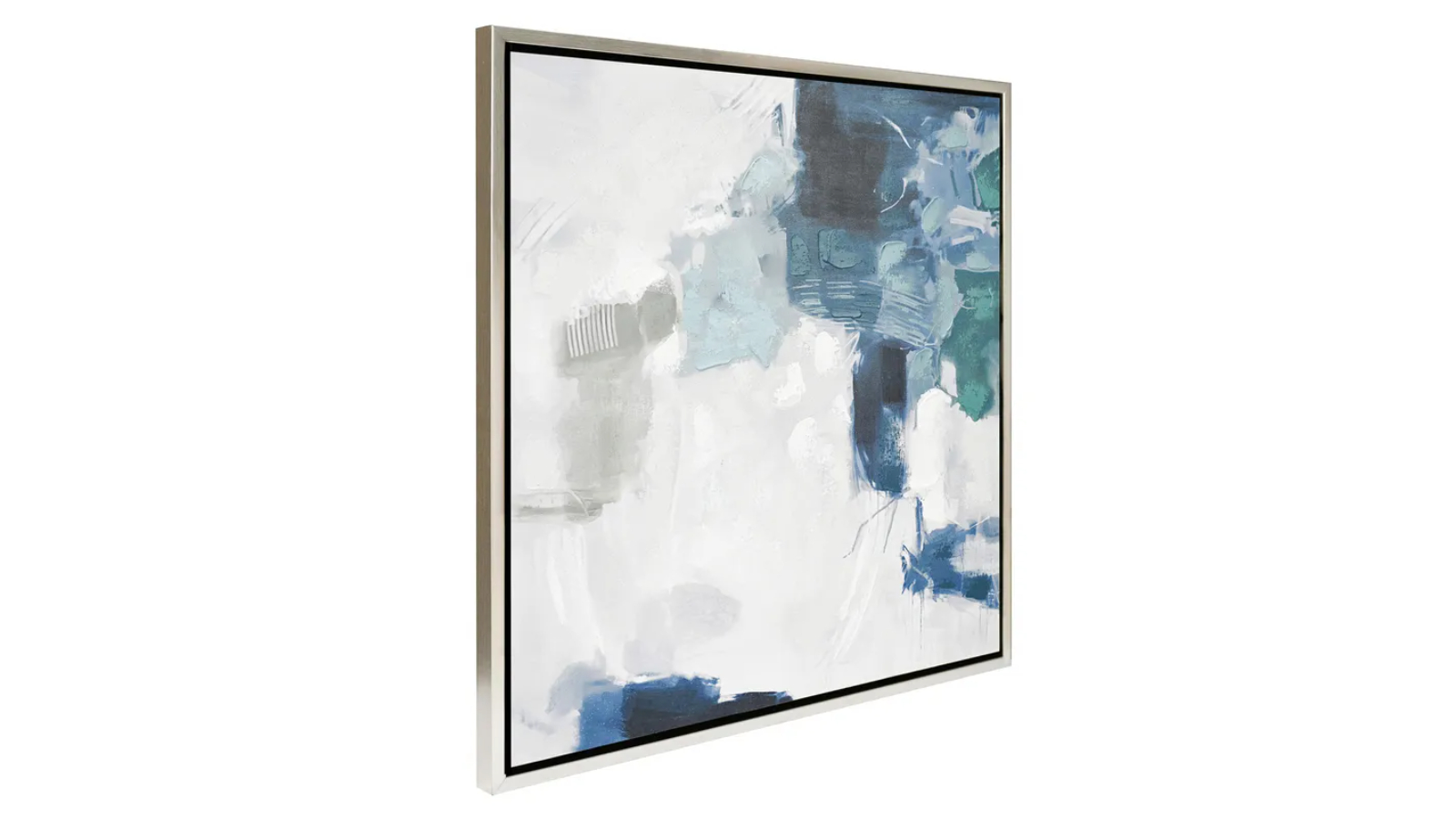 Cafe Lighting & Living Ms. Verne Blue Series Enhanced Canvas Print