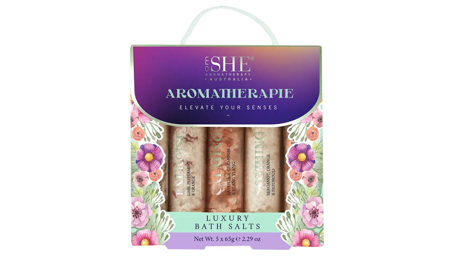 Om She Aromatherapy Aromatherapie Bath Soak Collection