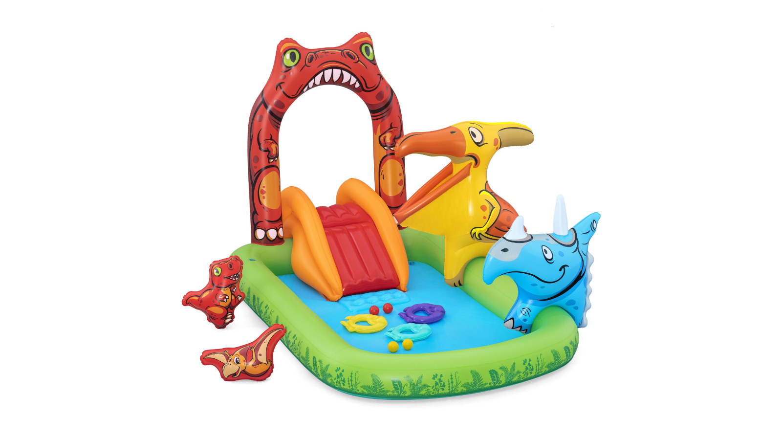 Bestway 190 Litre Jurassic Splash Water Play Centre with Slide
