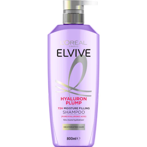 Loreal Paris Elvive Hyaluron Plump Shampoo - 800ml
