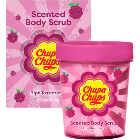 Chupa Chups Raspberry Body Scrub for Soft and Smooth Skin - 300ml