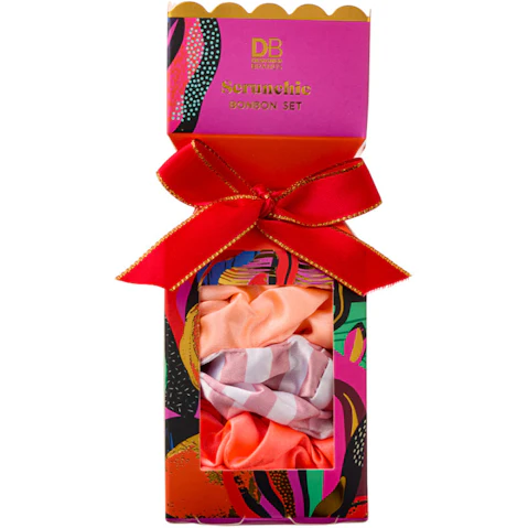 Designer Brands Scrunchie Bonbon Set - Rose