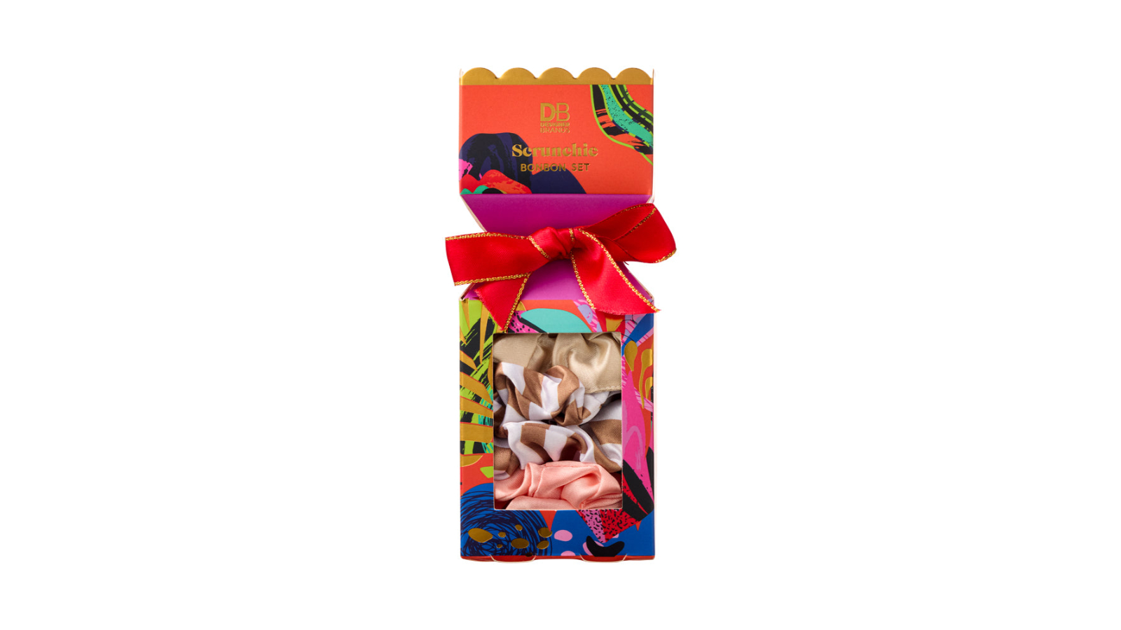 Designer Brands Scrunchie Bonbon Set - Mocha
