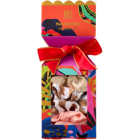 Designer Brands Scrunchie Bonbon Set - Mocha