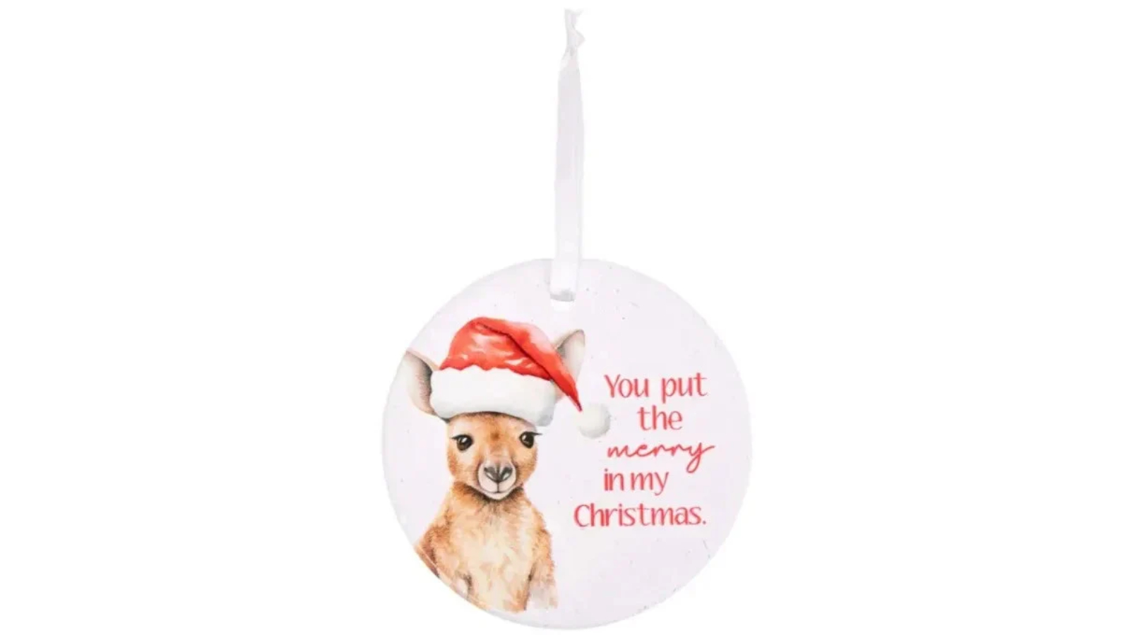 Splosh Christmas Kangaroo Keepsake