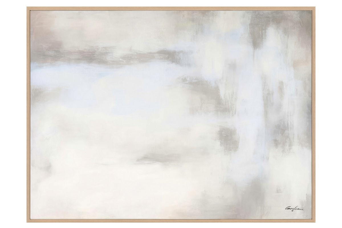Cafe Lighting and Living In the Clouds Canvas Painting