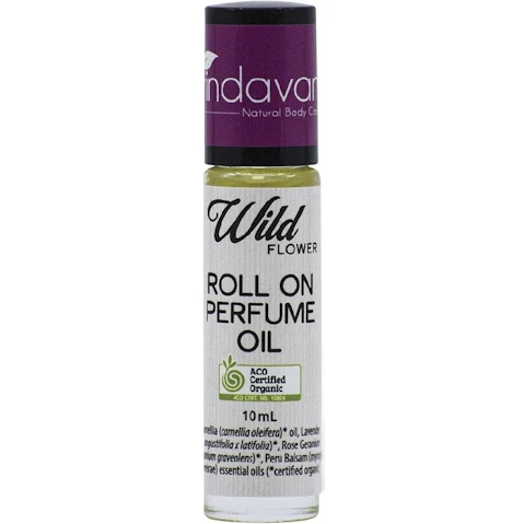 Vrindavan Perfume Oil Wildflower Scented Body Fragrance - 10ml