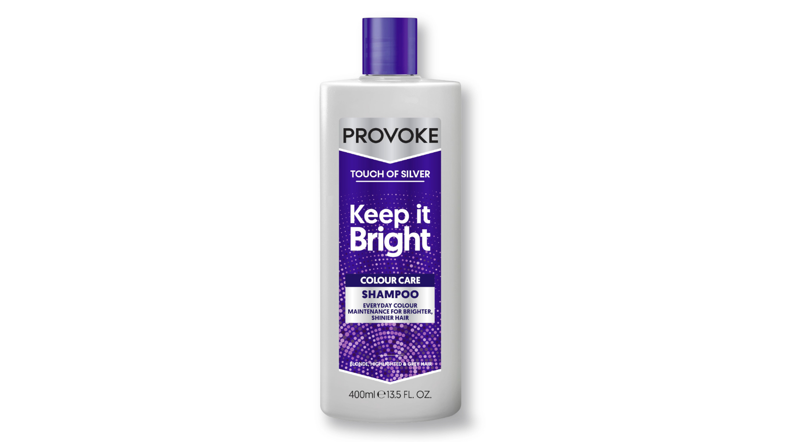 Provoke Touch of Silver Colour Care Shampoo - 400ml