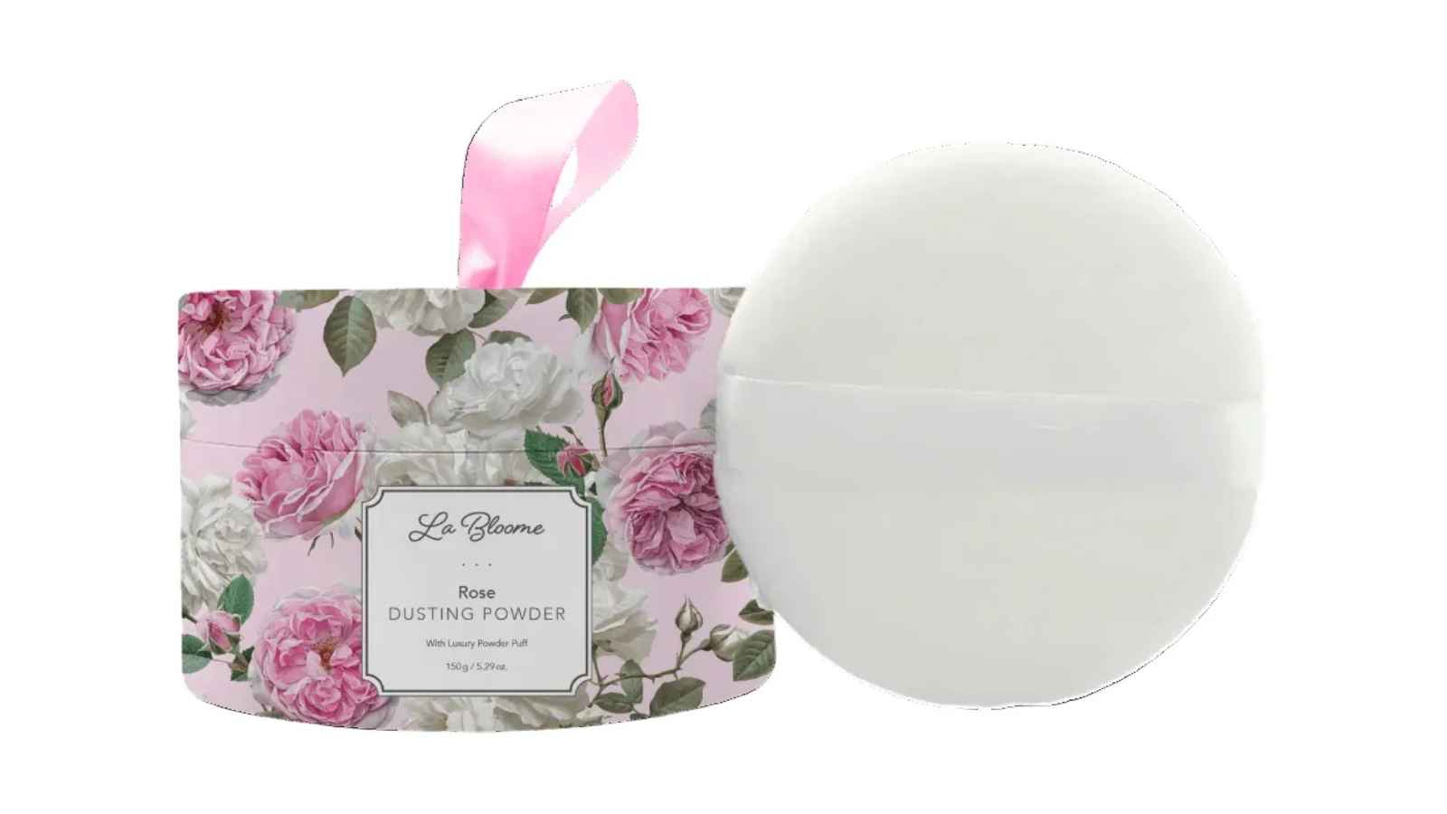La Bloome Dusting Powder Rose for Body and Skin - 150g