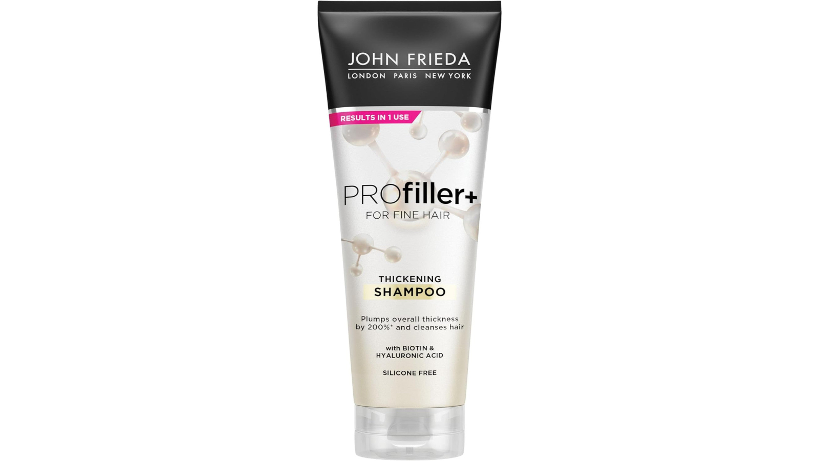 John Frieda Pro-Filler Plus Thickening Shampoo with Biotin and Hyaluronic Acid - 250ml