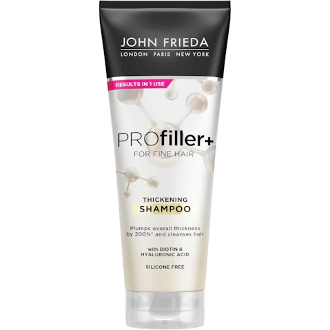 John Frieda Pro-Filler Plus Thickening Shampoo with Biotin and Hyaluronic Acid - 250ml