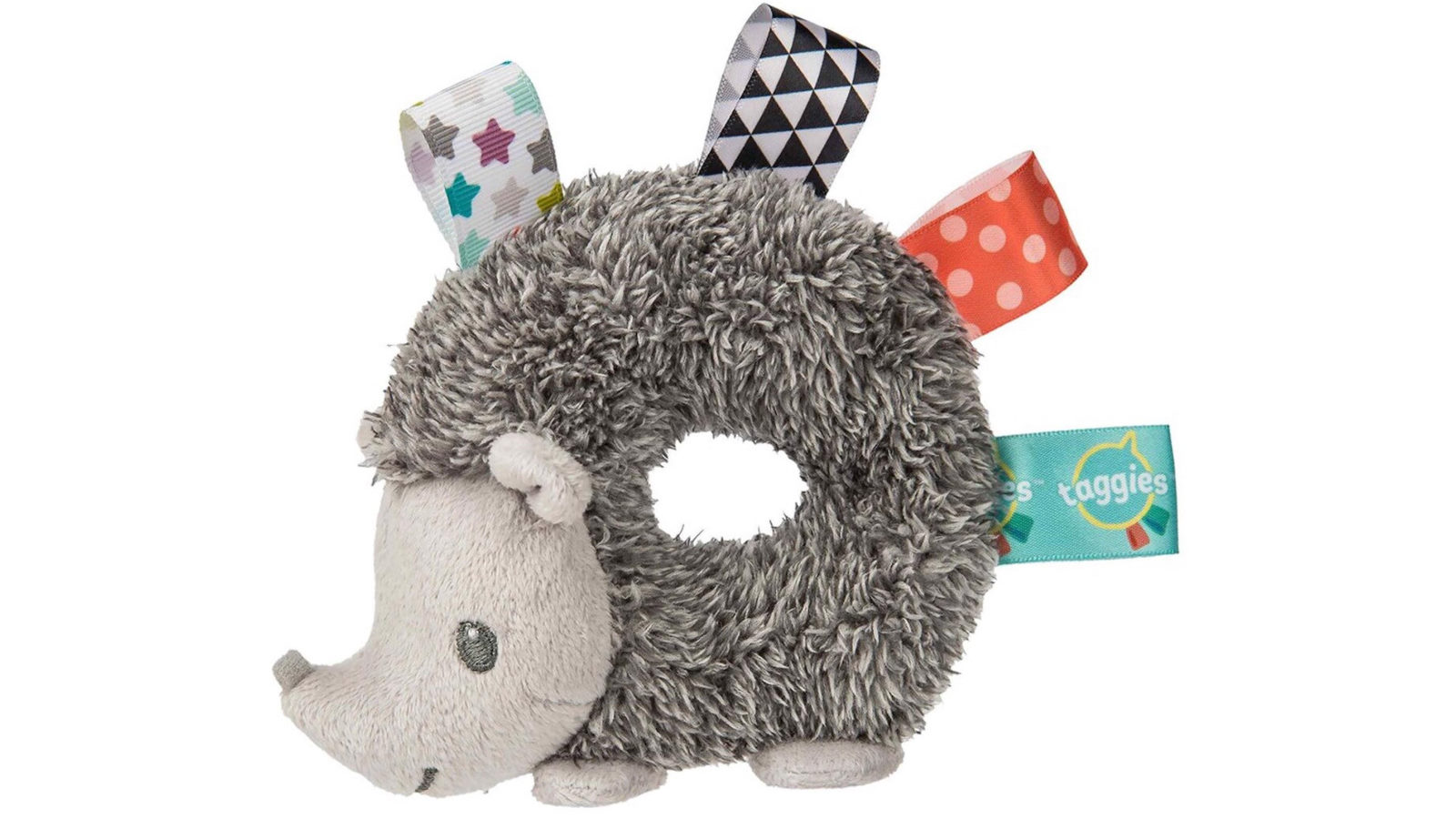 Mary Meyer 15cm Taggies Heather Hedgehog Teether Rattle Baby Toy