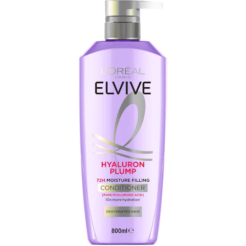 L'Oreal Paris Elvive Hyaluron Plump Conditioner for Dehydrated Hair - 800ml