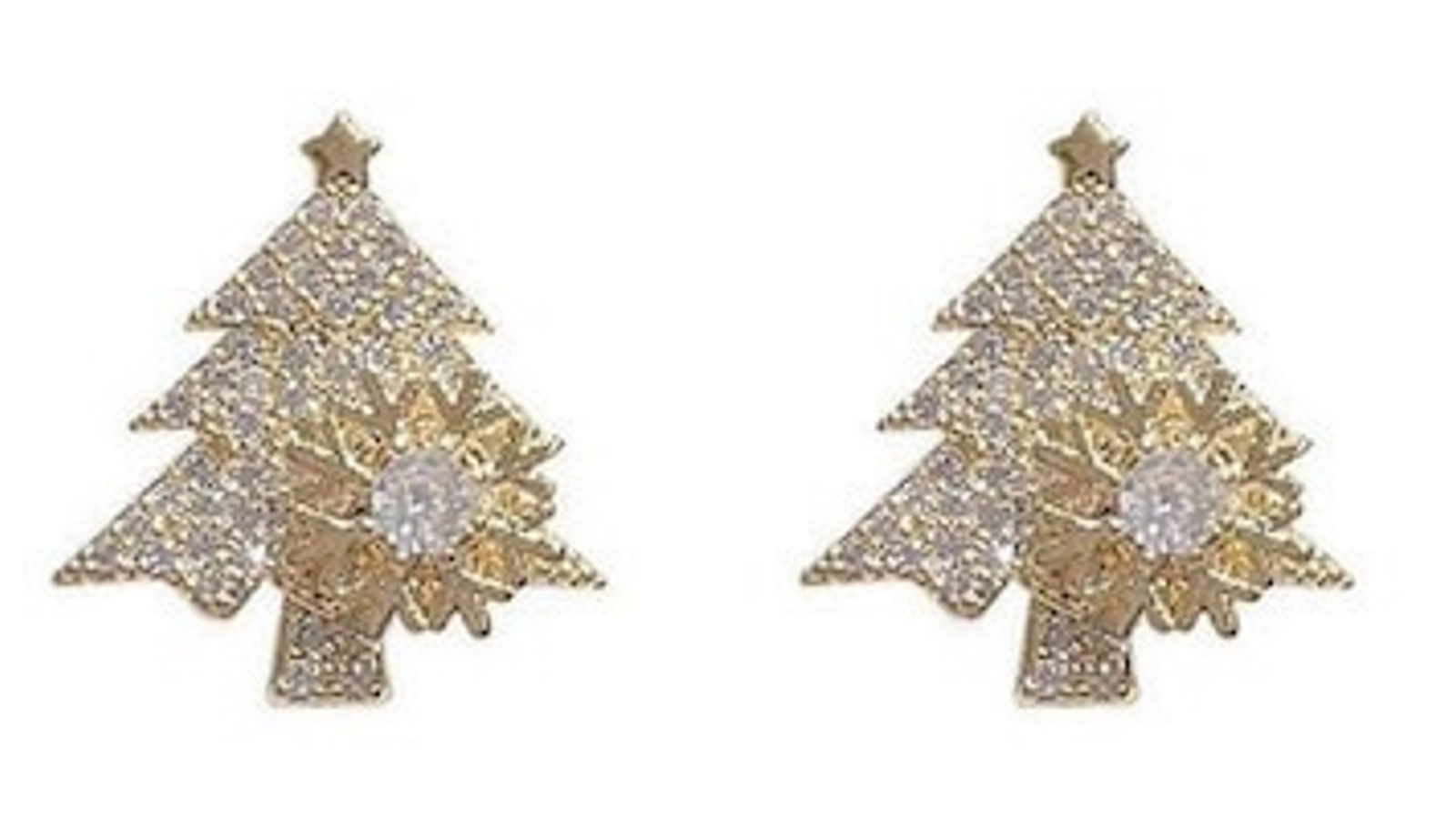 Generic Christmas Mixed Stud Earrings