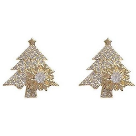 Generic Christmas Mixed Stud Earrings