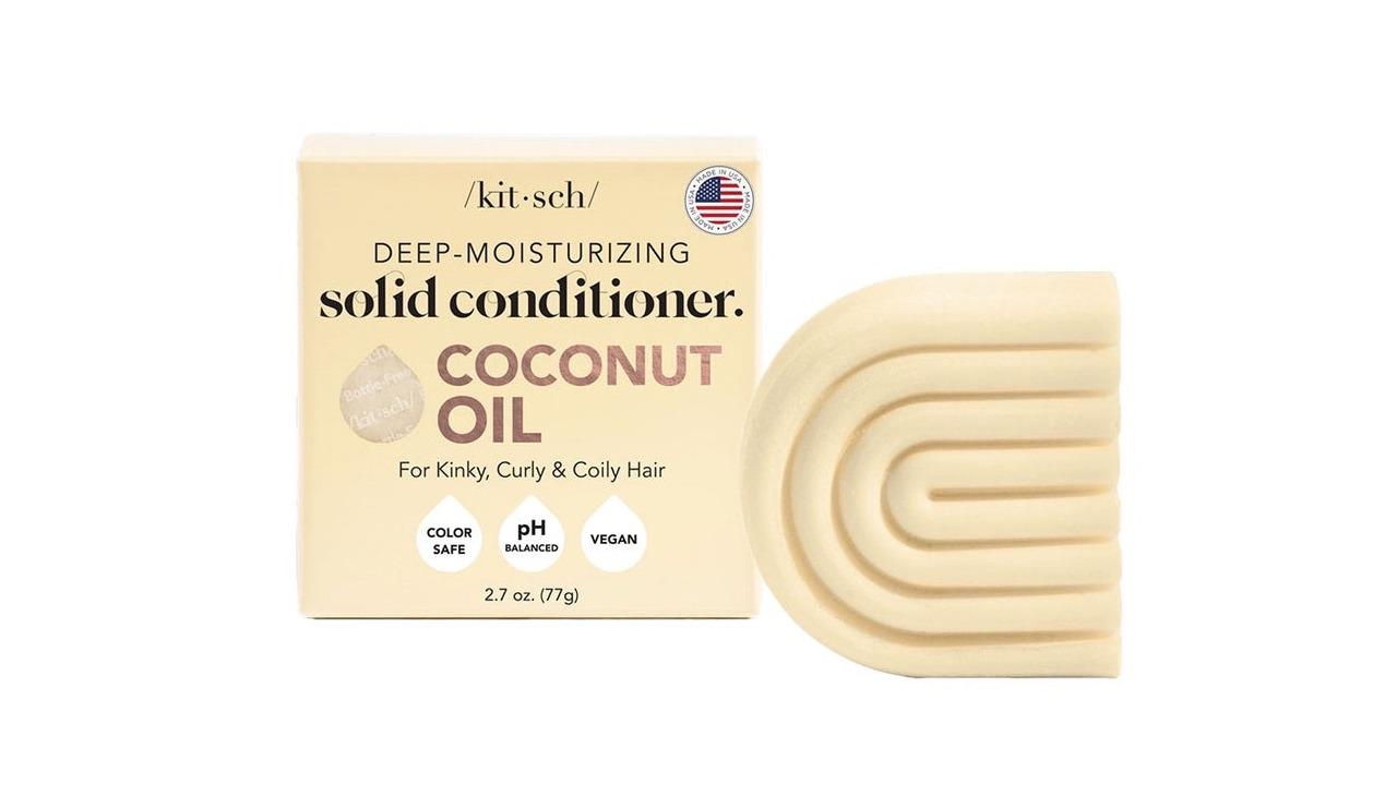 Kitsch Coconut Repair Conditioner Bar for Dry Damaged Hair - 77g