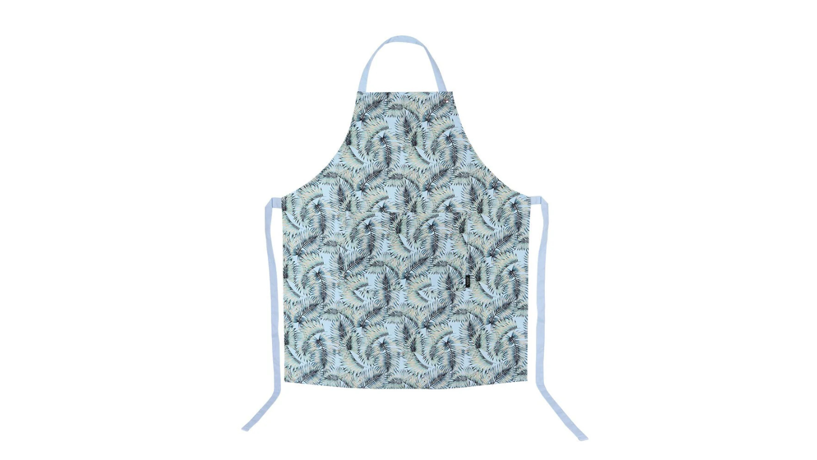 Wicked Sista Apron with Tropical Leaves Print