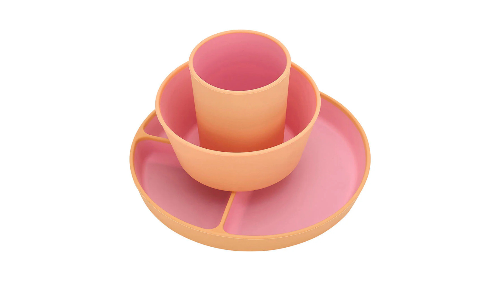 b.box Silicone Fresh Food Feeder for Babies and Toddlers Strawberry Shake