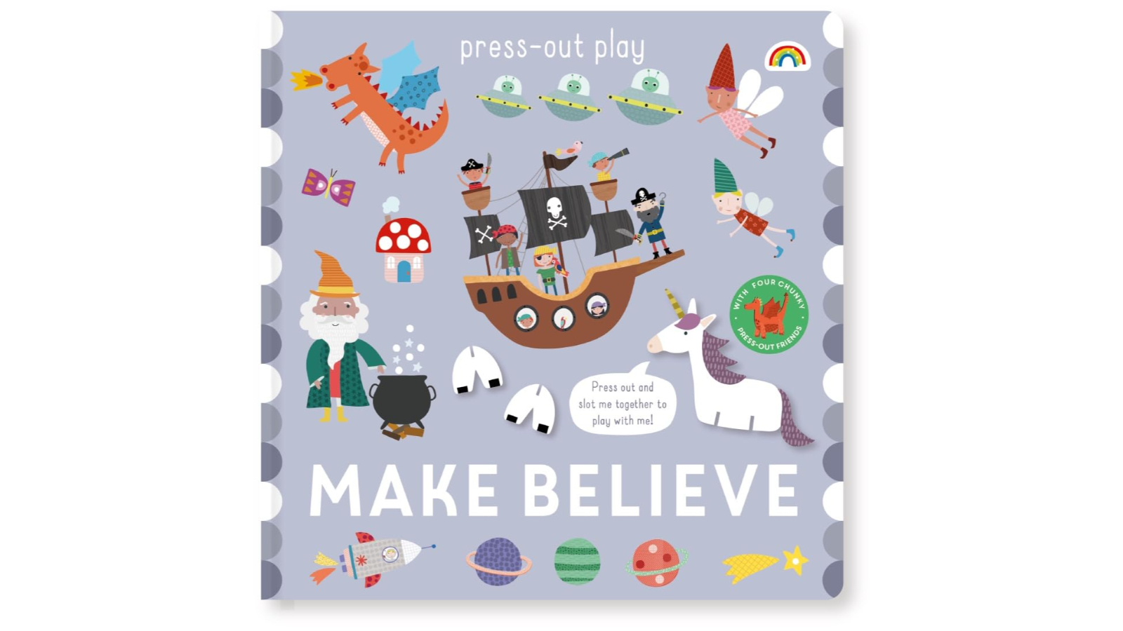 Press Out and Play Make Believe Activity Book | Harvey Norman