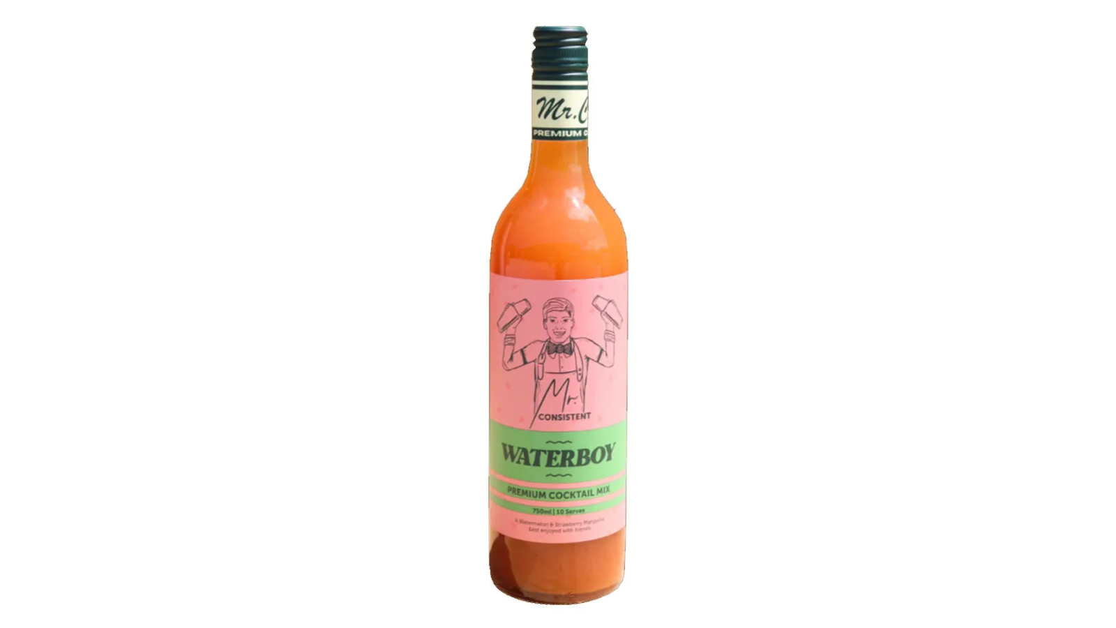 Mr Consistent Waterboy Watermelon and Strawberry Cocktail Mixer - 750ml