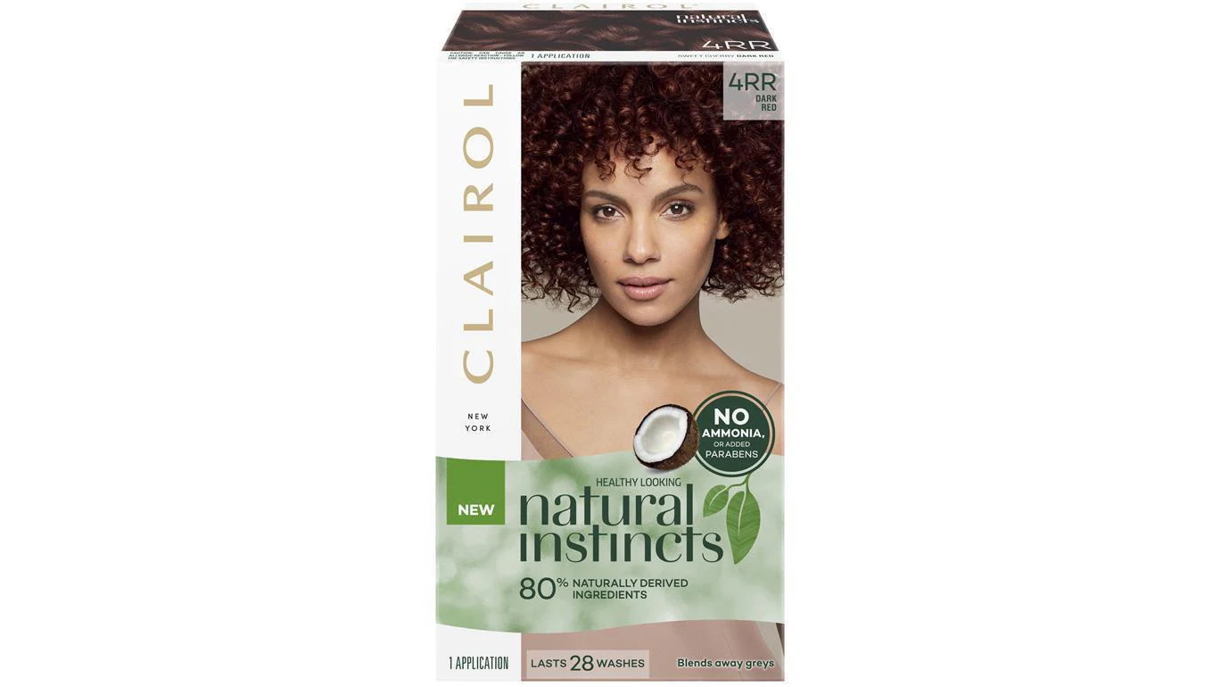 Clairol Natural Instincts Semi-Permanent Hair Colour - 4RR Dark Red