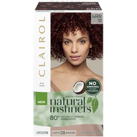 Clairol Natural Instincts Semi-Permanent Hair Colour - 4RR Dark Red