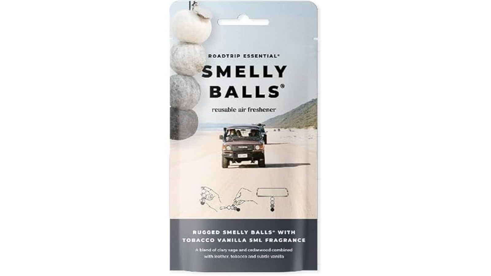 Smelly Balls Tobacco Vanilla Rugged Pouch Set