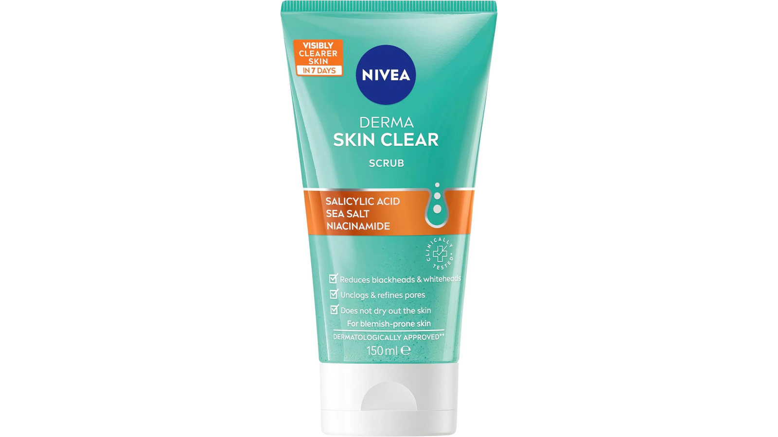 Nivea Derma Skin Clear Anti-Blemish Scrub - 150ml