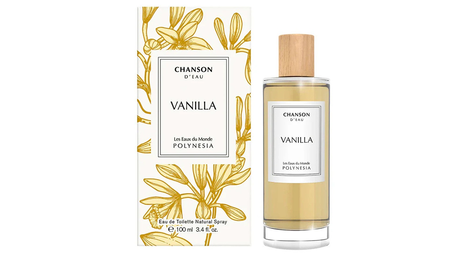 Chanson d'Eau Vanilla Les Eaux du Monde Polynesia Eau de Toilette - 100ml