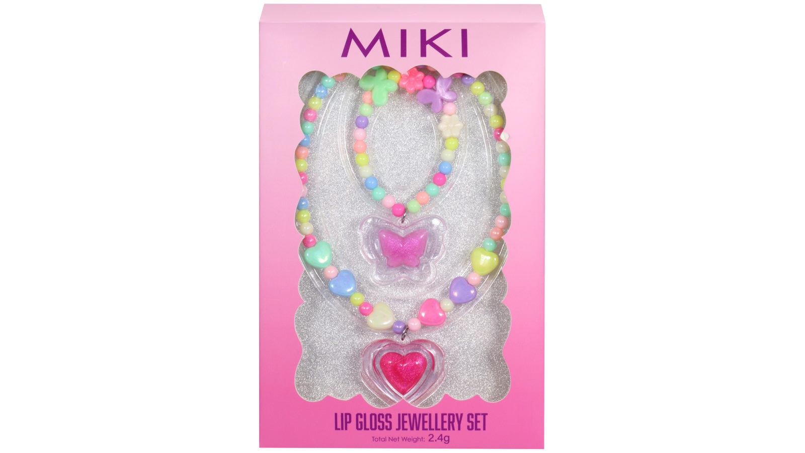 Miki Lip Gloss Jewellery Set