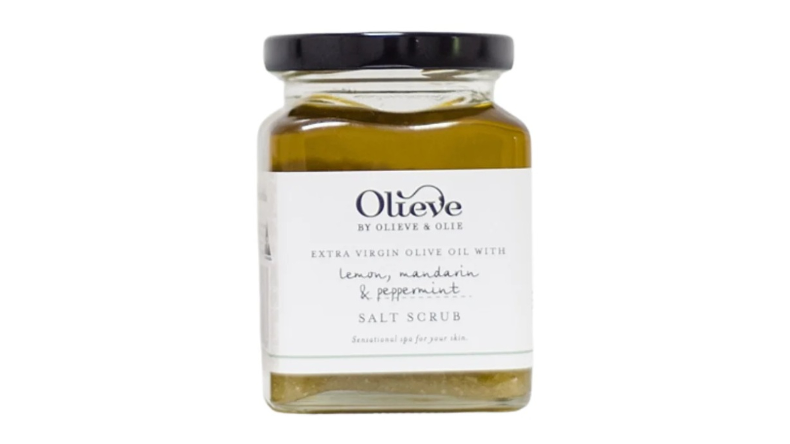 Olieve and Olie Lemon Mandarin/Peppermint Salt Scrub - 295ml