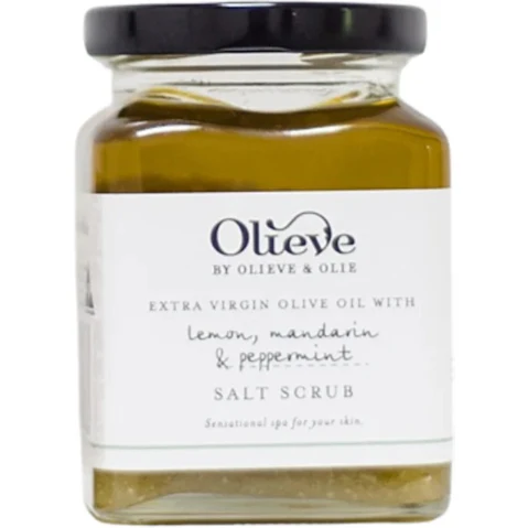 Olieve and Olie Lemon Mandarin/Peppermint Salt Scrub - 295ml